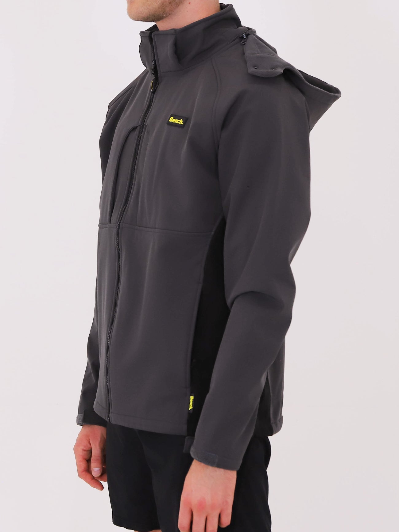 Bench Workwear Black Thorpe Softshell Jacket