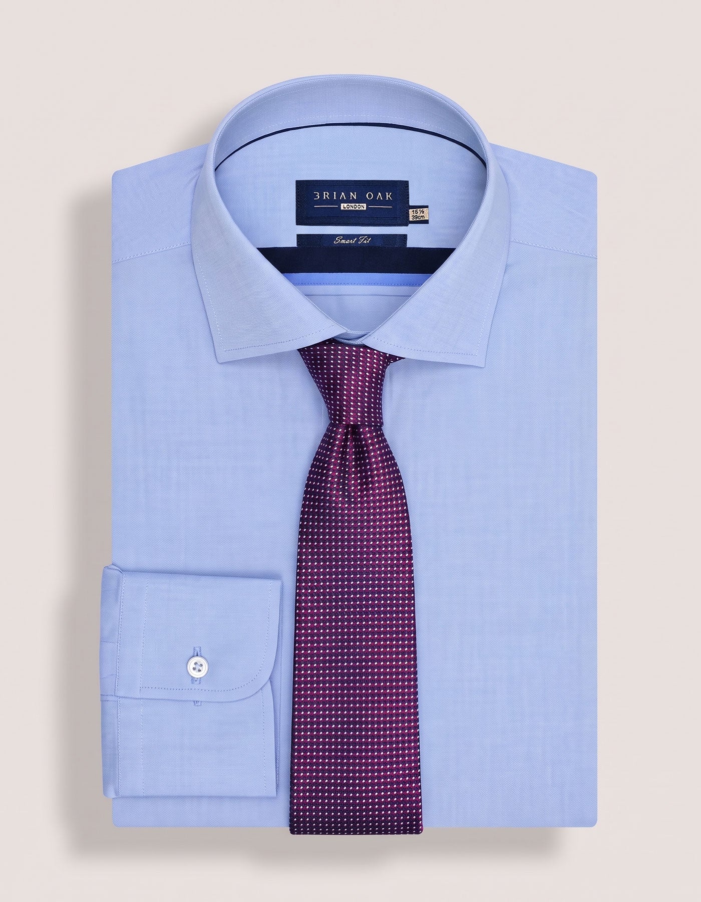 Burgundy Silk Textured Tie