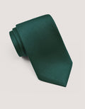 Textured Silk Tie – Forest Green