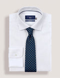 Sunflower Yellow Dotted Microfiber Tie