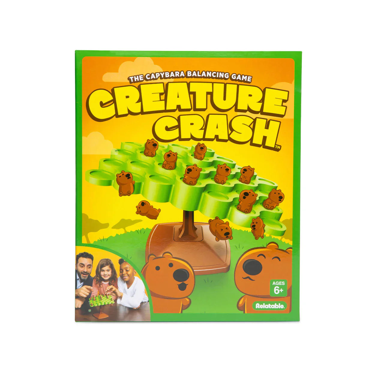 Snaps Creature Crash Capybara Balancing Game – Family Dexterity Toy