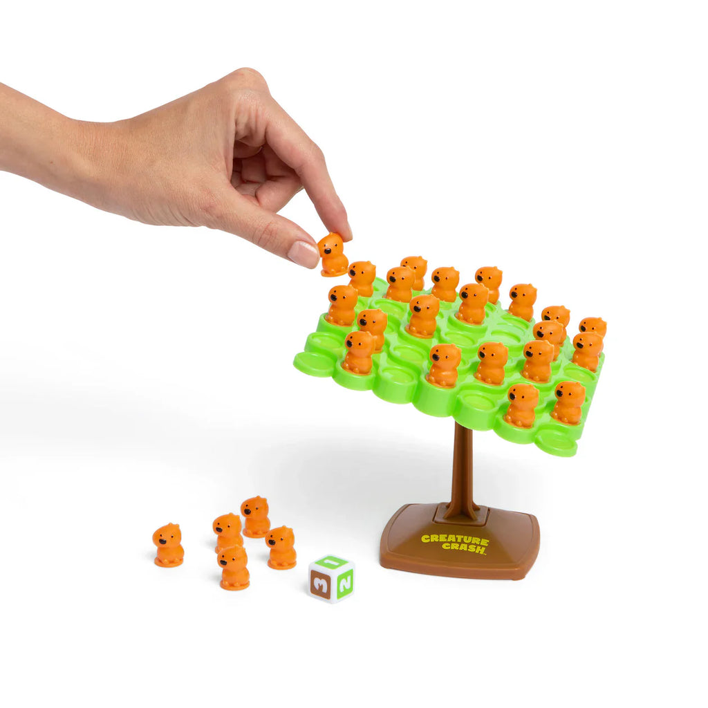 Snaps Creature Crash Capybara Balancing Game – Family Dexterity Toy