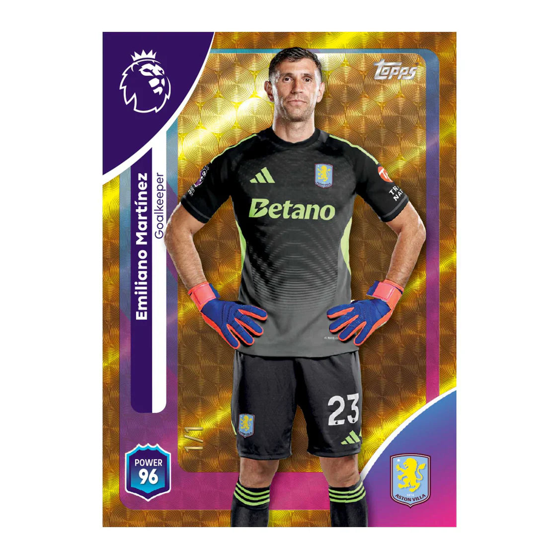 Topps Premier League 2025/26 Trading Card Packet – 10 Cards