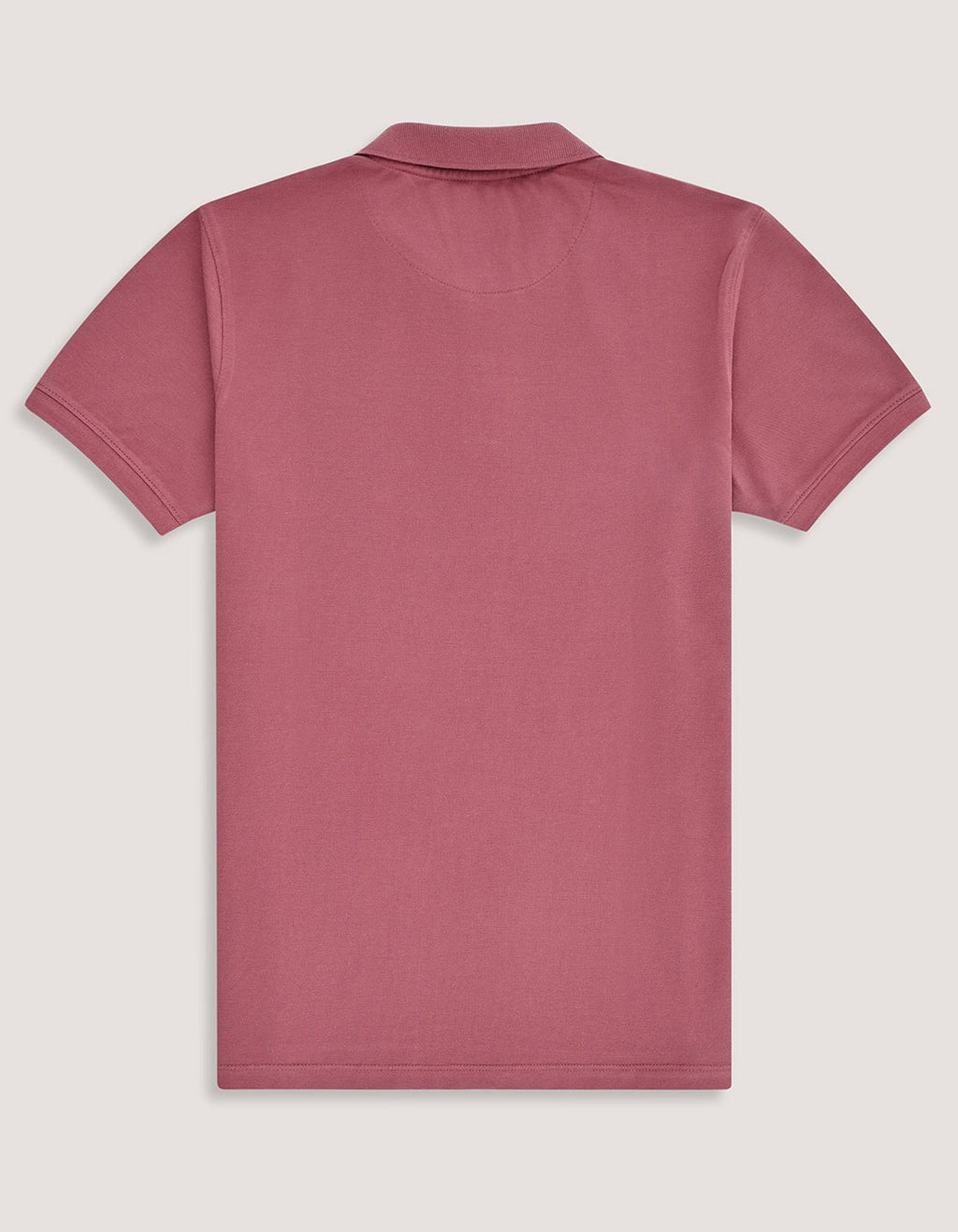 Pink  Regular Fit Cotton Polo Shirt