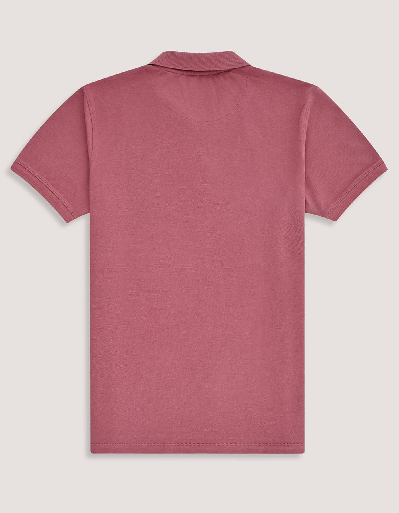 Pink  Regular Fit Cotton Polo Shirt