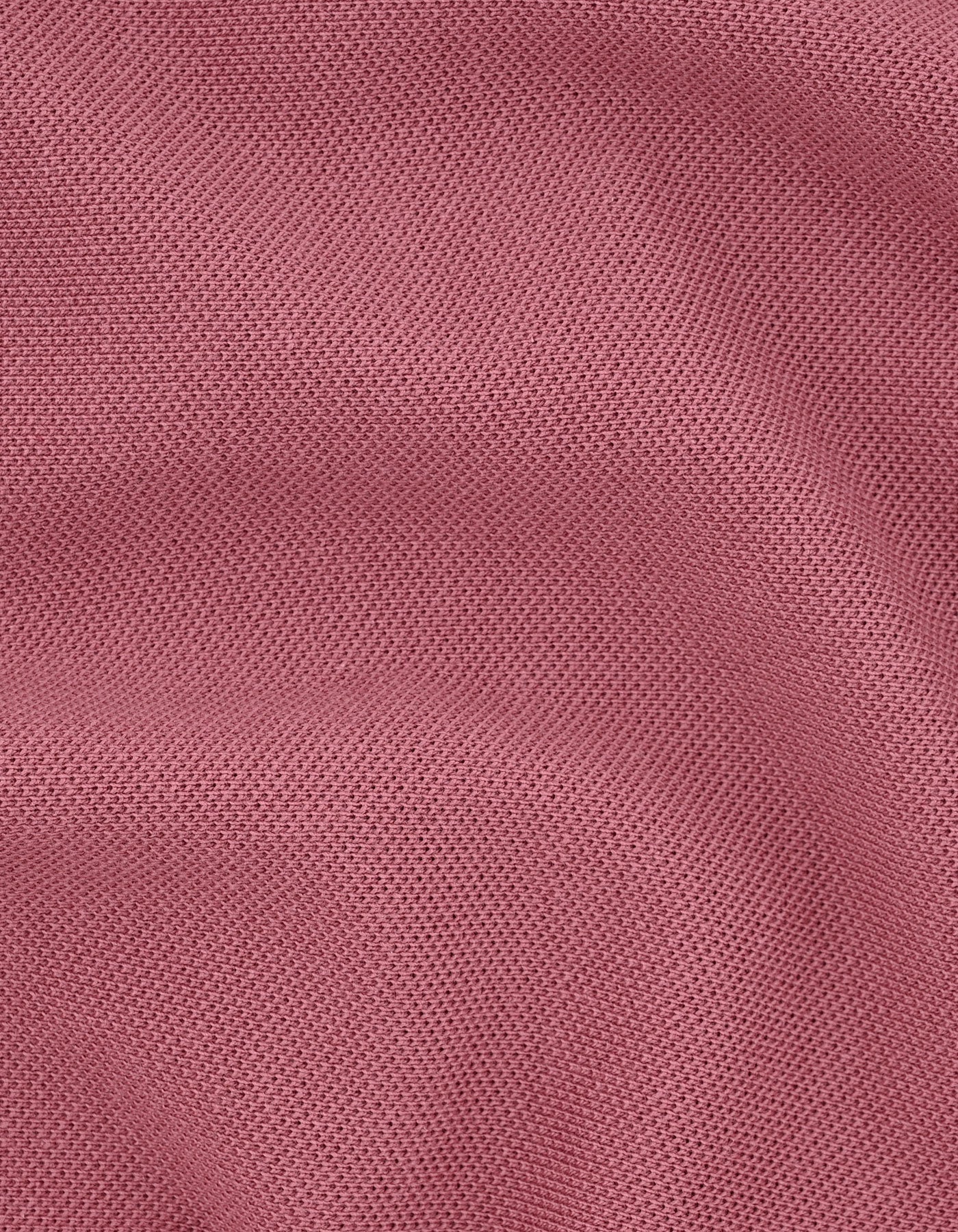 Pink  Regular Fit Cotton Polo Shirt
