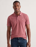 Pink  Regular Fit Cotton Polo Shirt