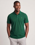 British Green Regular Fit Cotton Polo Shirt