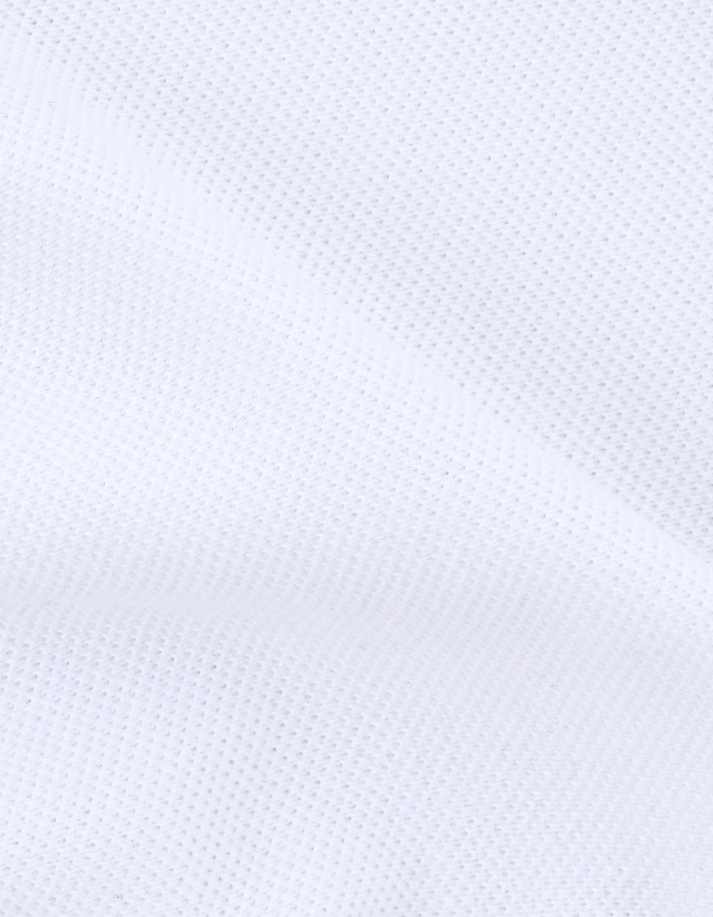 White Regular Fit Cotton Polo Shirt