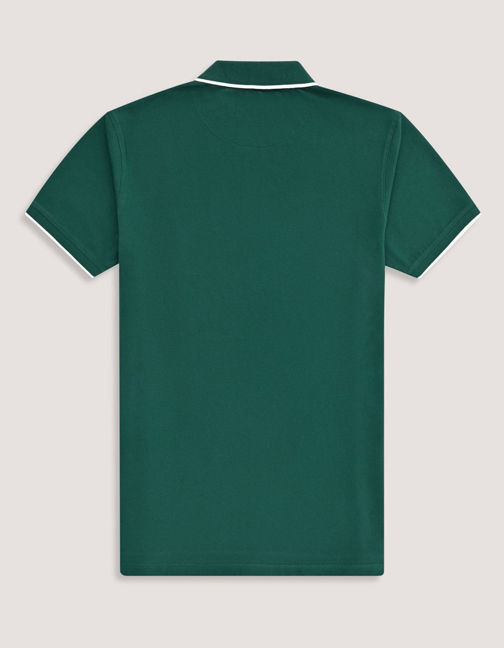 Refined Cotton Polo – British Green