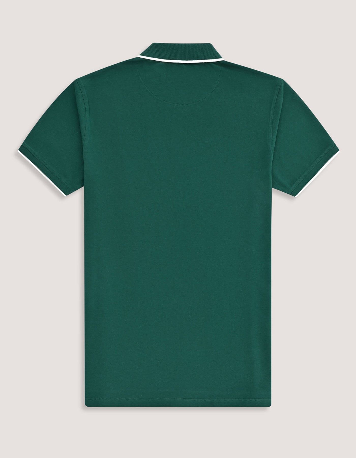 Refined Cotton Polo – British Green