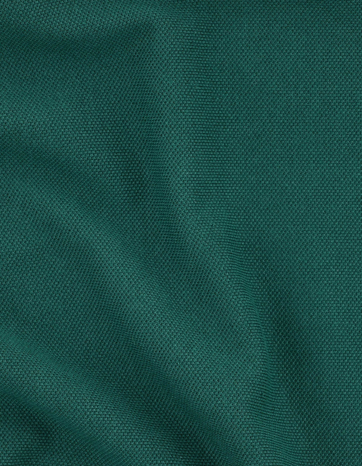 Refined Cotton Polo – British Green