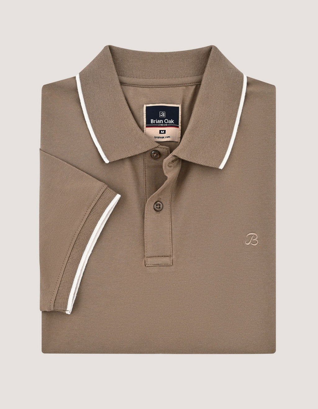 Camel Regular Fit  Polo Shirt