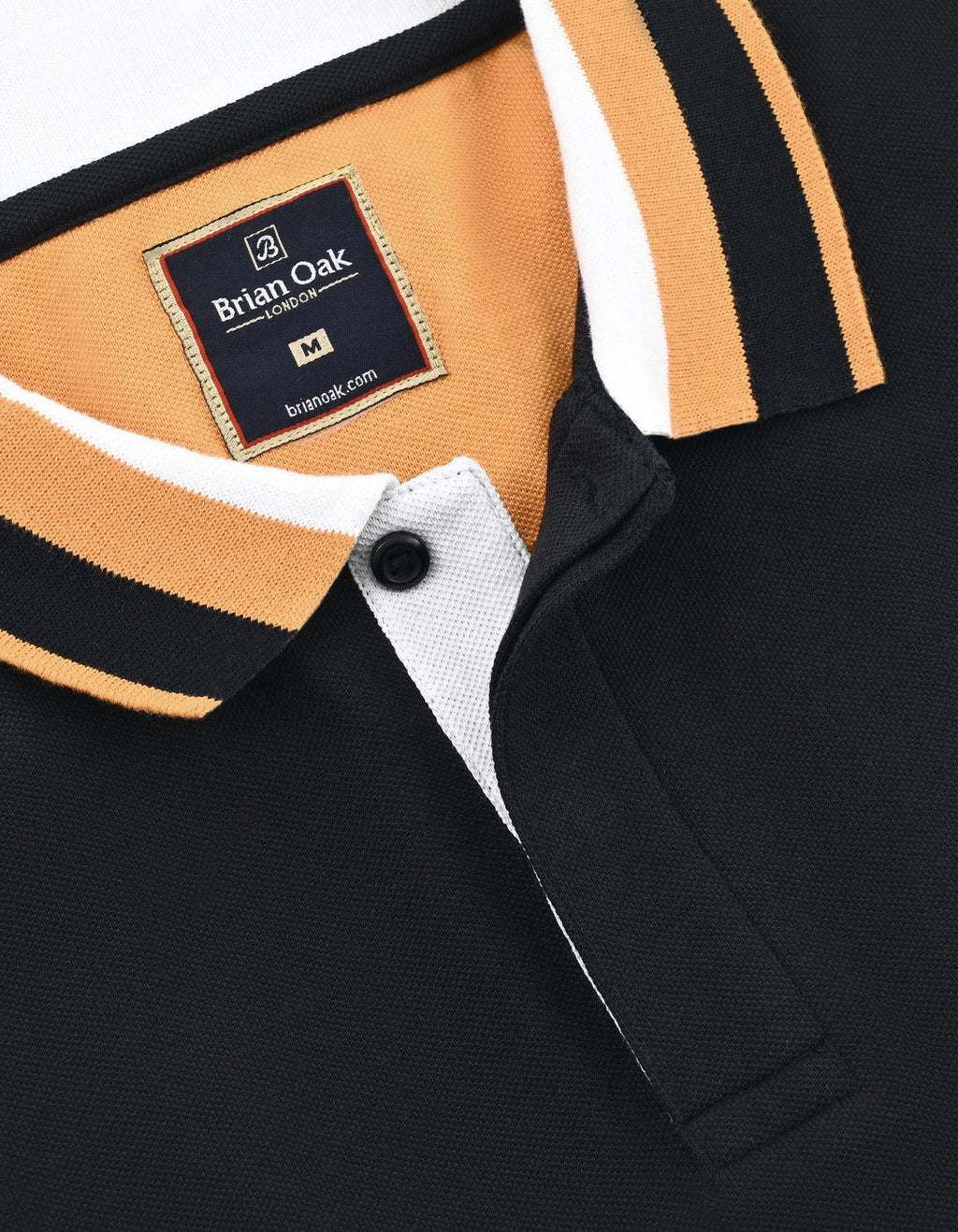 Black Union Jack Polo Shirt