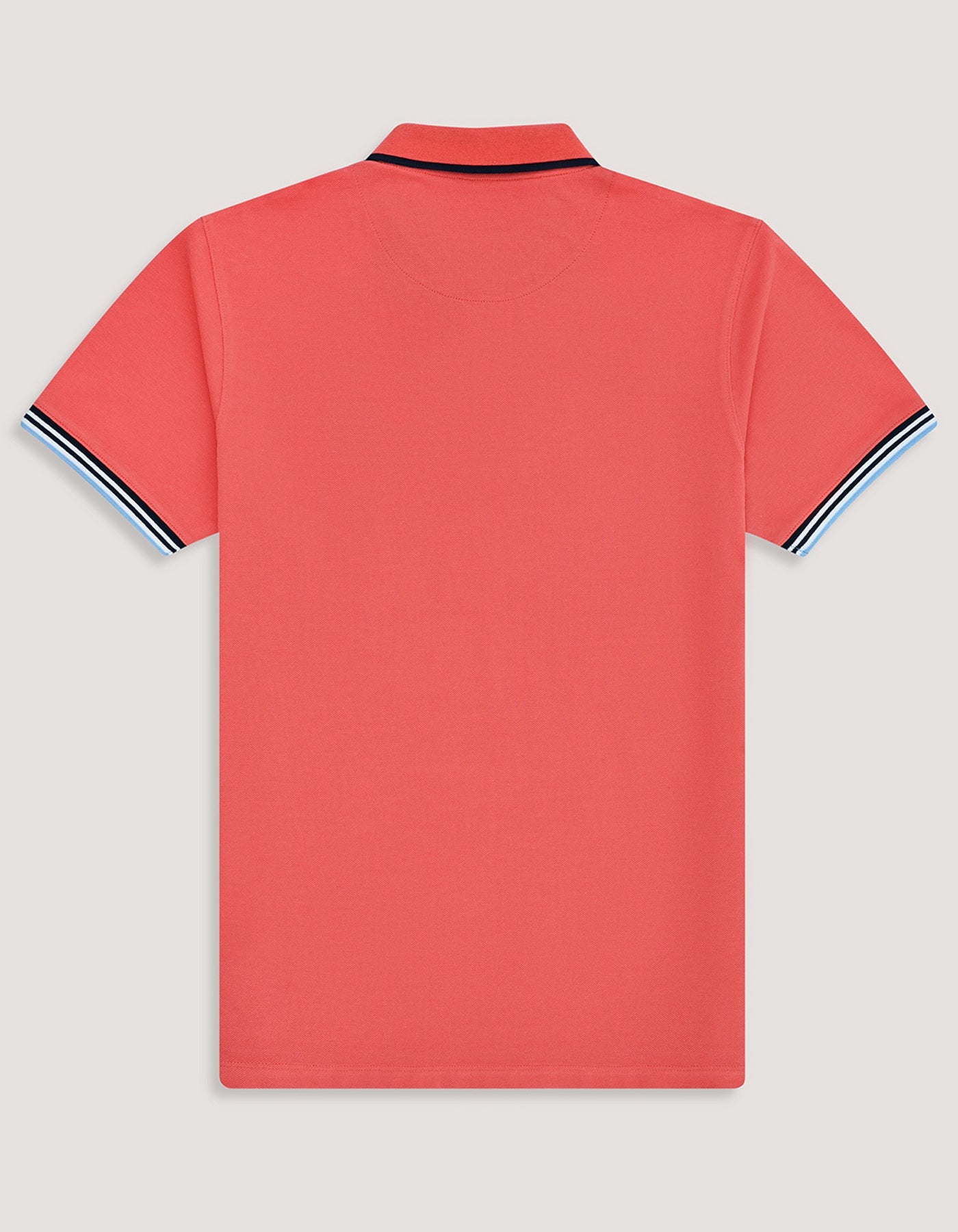 Coral Union Jack Polo Shirt