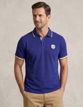 Electric Blue Union Jack Polo Shirt