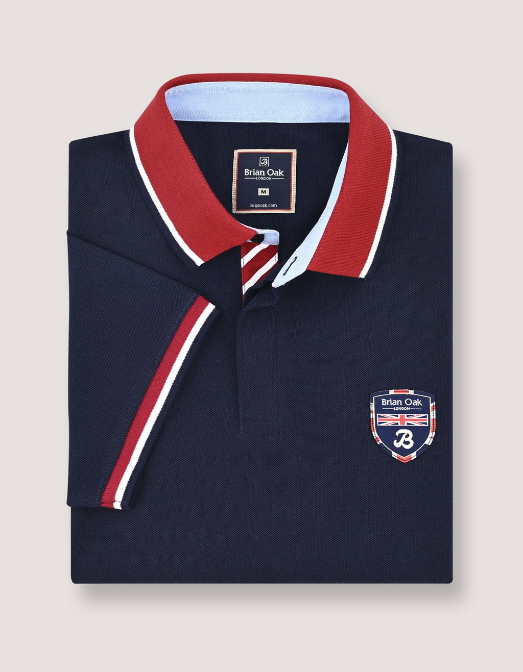 Navy Union Jack Polo Shirt
