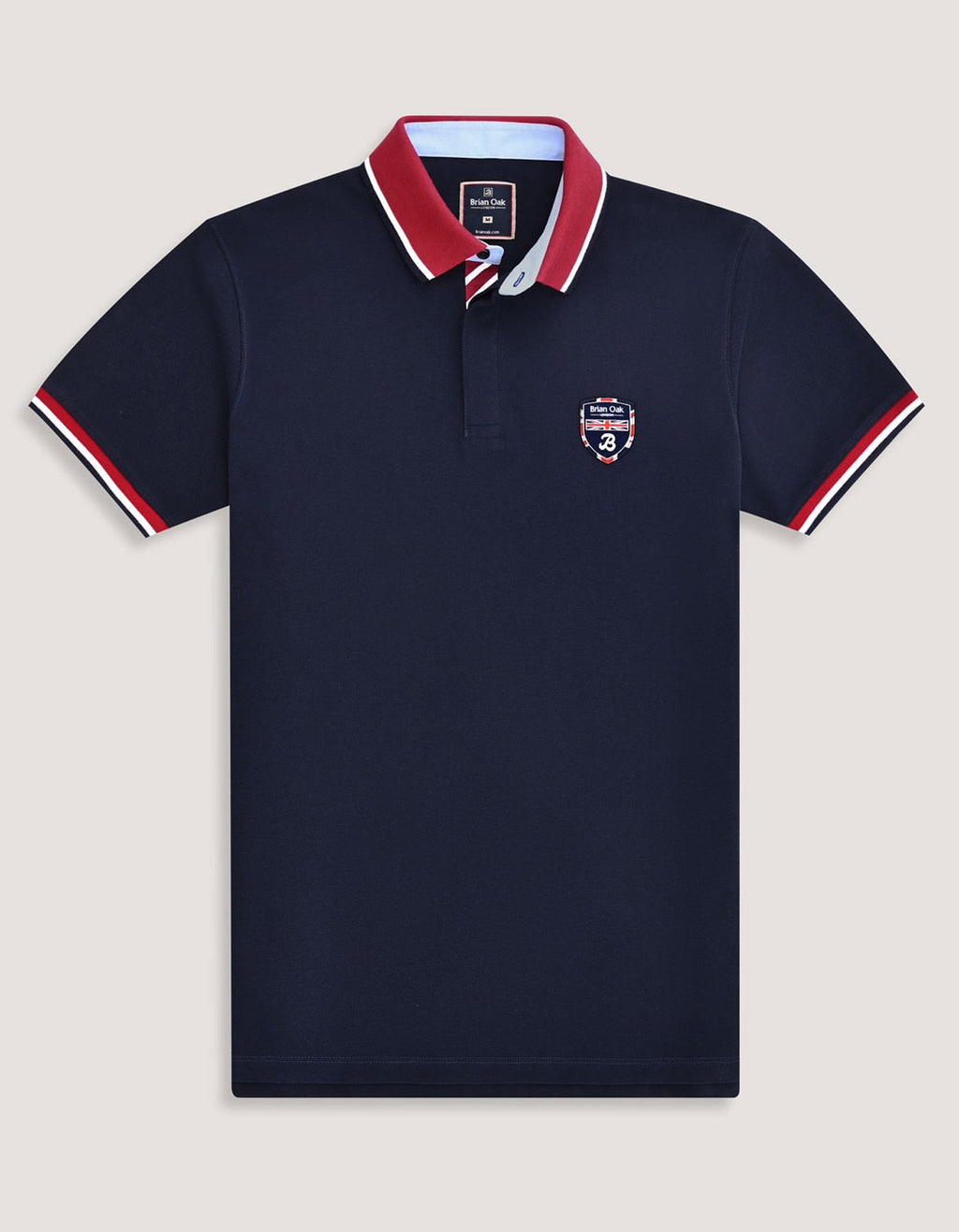 Navy Union Jack Polo Shirt