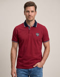 Red Union Jack Polo Shirt