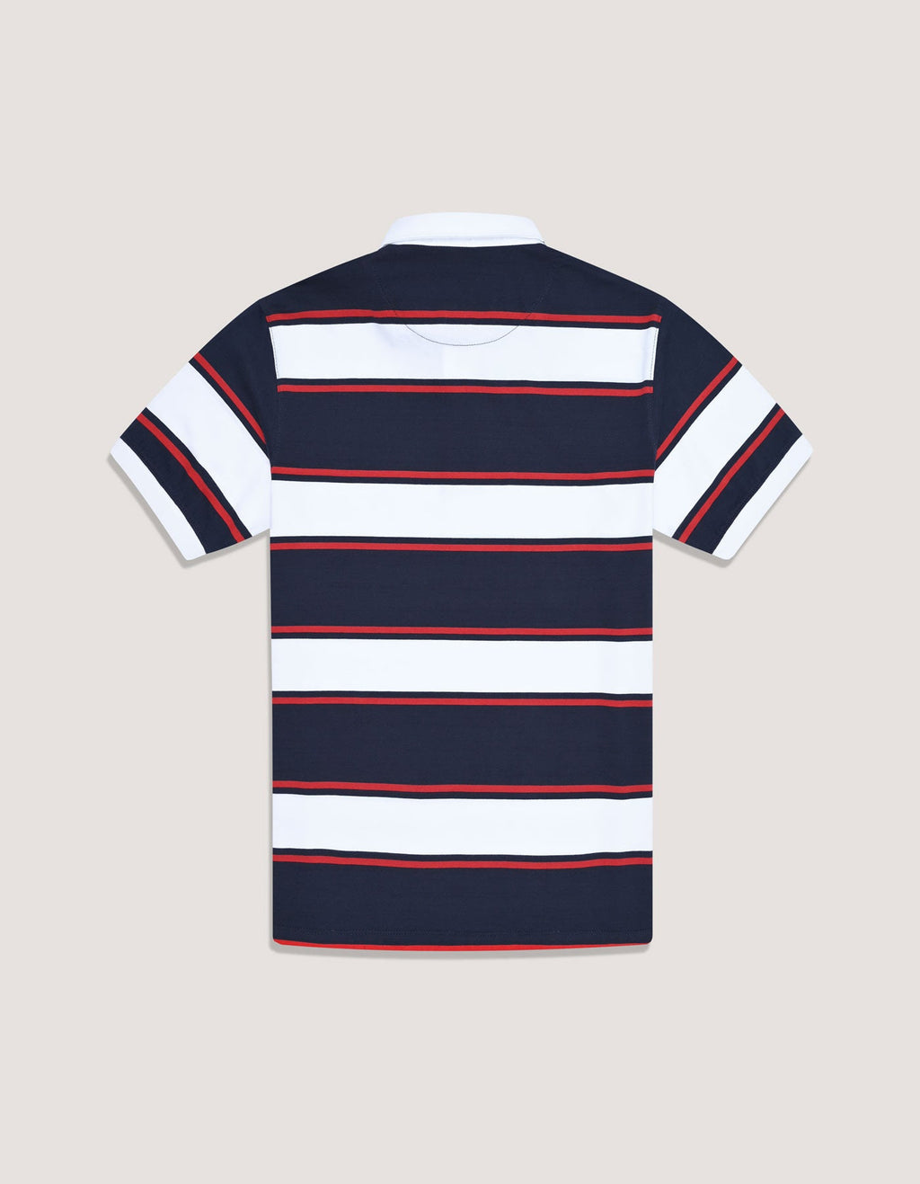 Contrast White Collar Polo Shirt