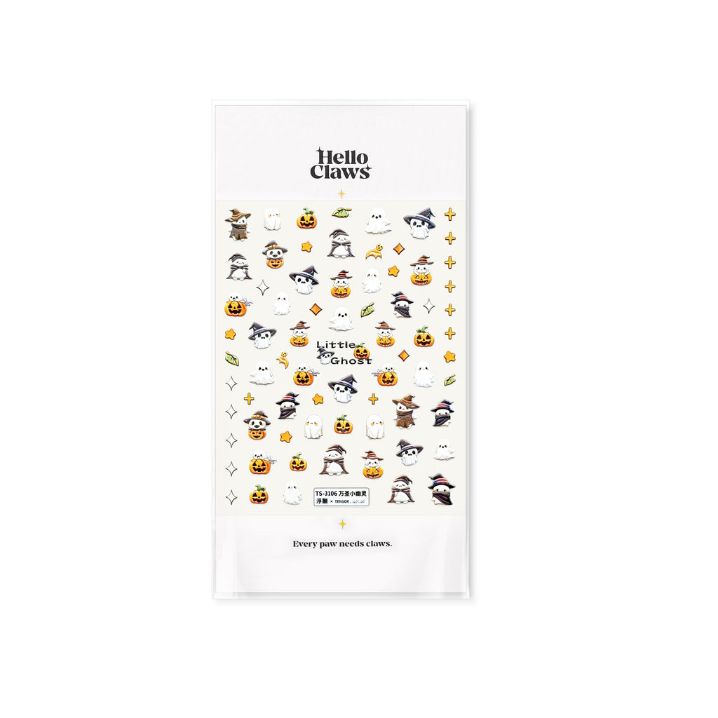Halloween Pumpkin Nail Art Stickers – LuLuFun Studio Deco Decals