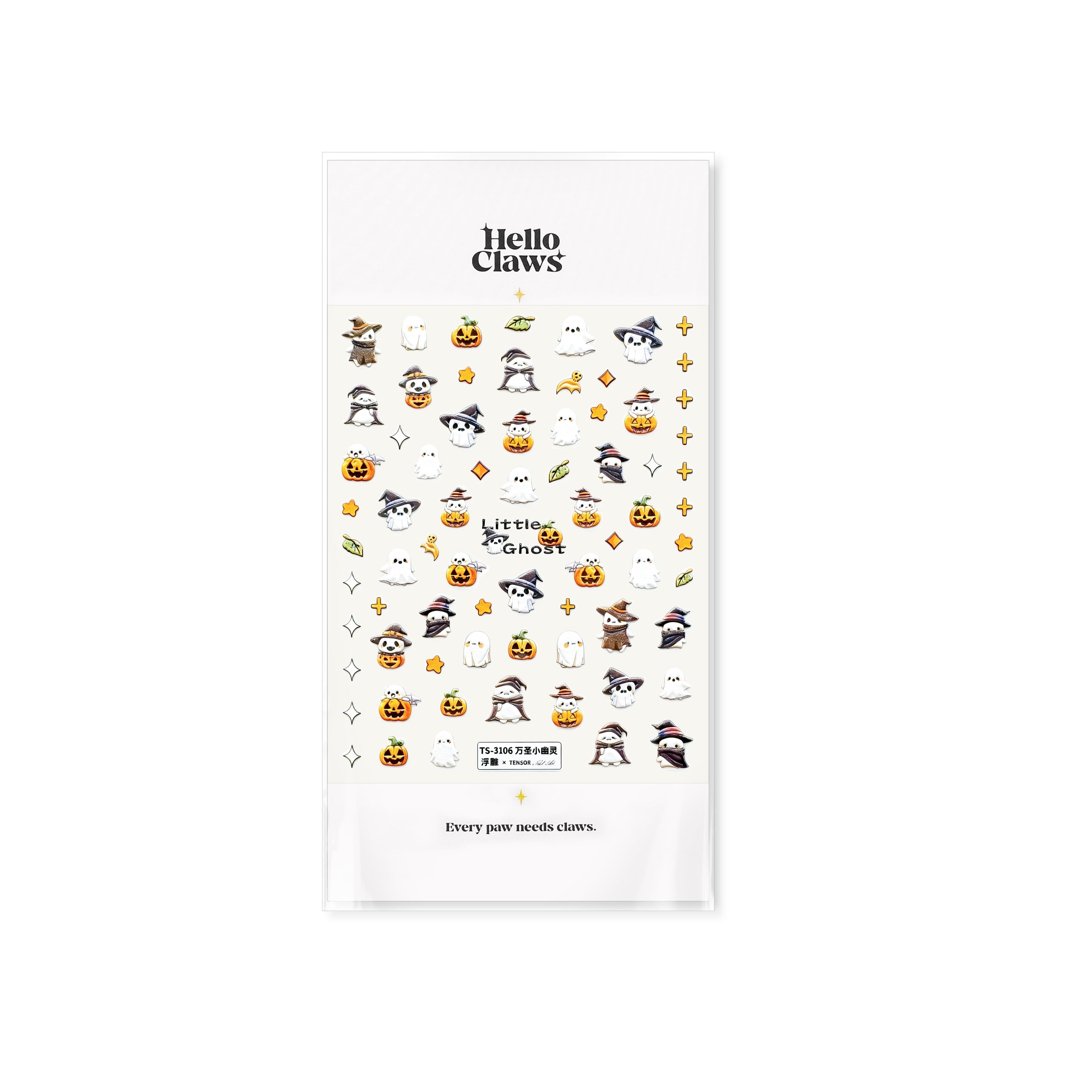Halloween Pumpkin Nail Art Stickers – LuLuFun Studio Deco Decals