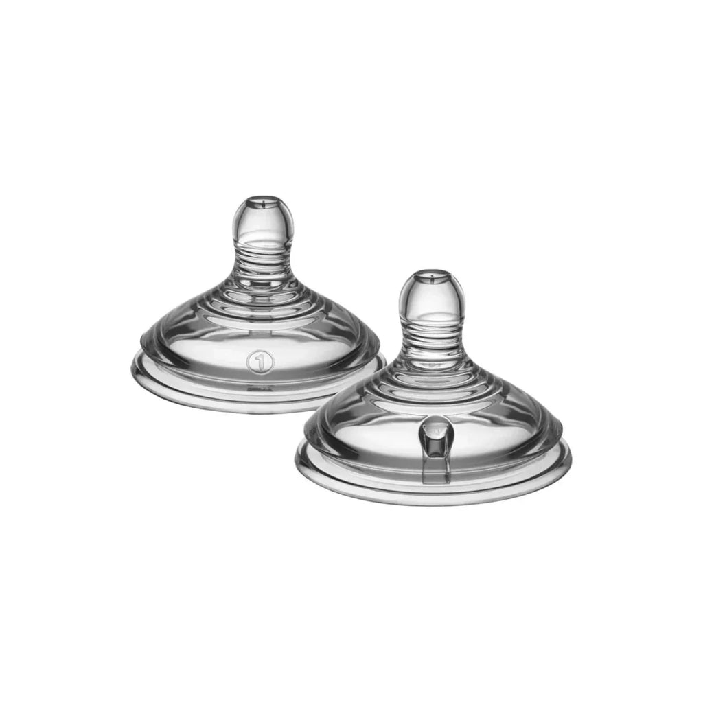 Tommee Tippee Natural Start Baby Bottle Slow Flow Teats 0+ months Pack of 2 - image 2