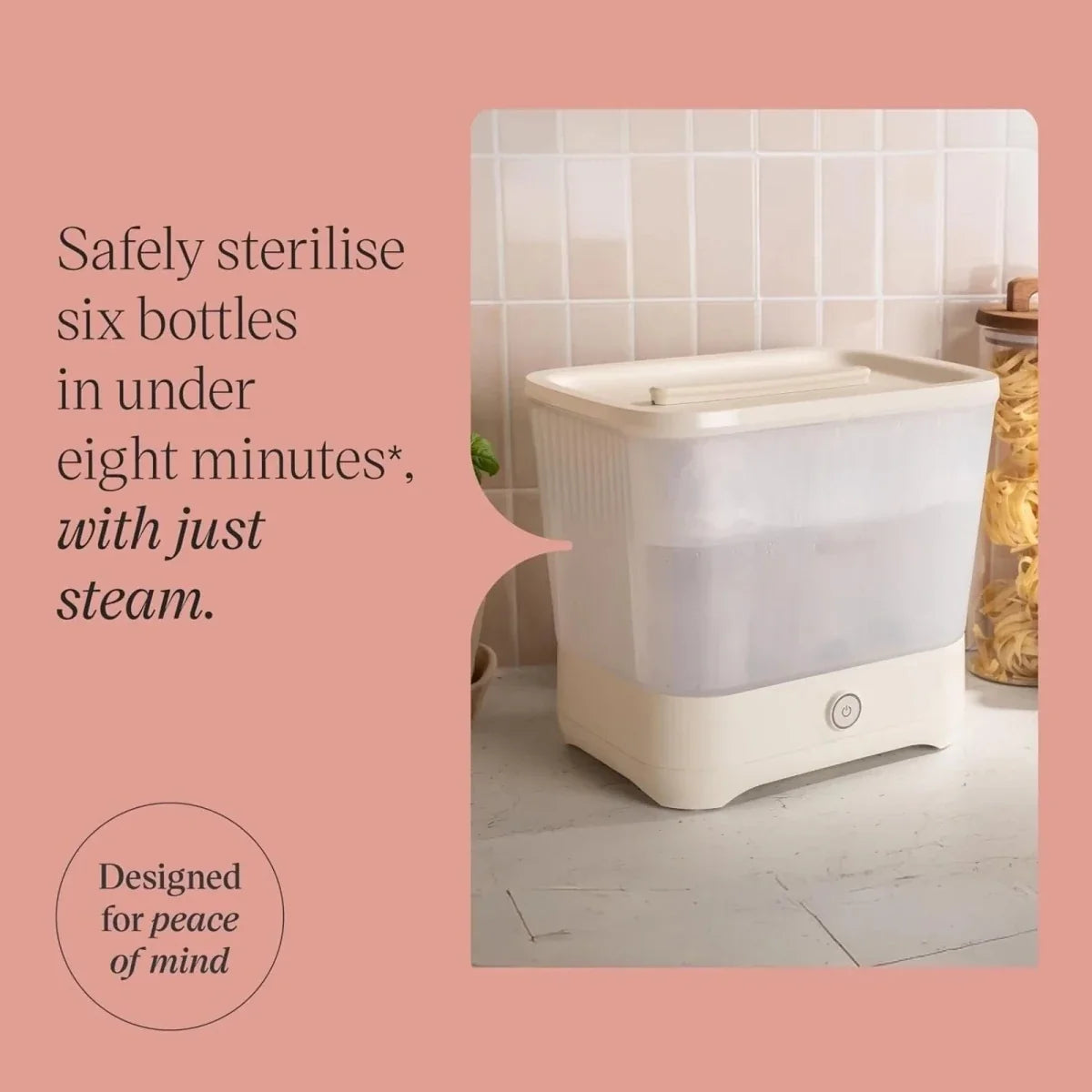 Tommee Tippee Super Steam Steriliser - White