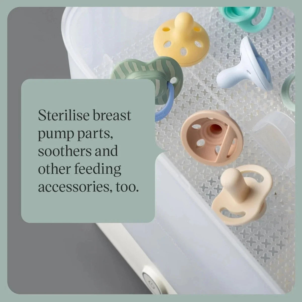 Tommee Tippee Super Steam Steriliser - White