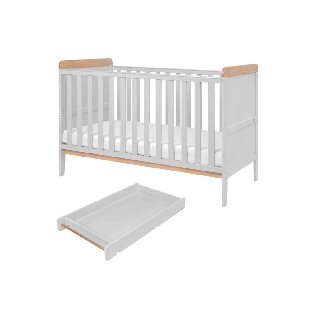 Tutti Bambini Rio 3 pcs Room Set - Dove Grey/Honey Oak