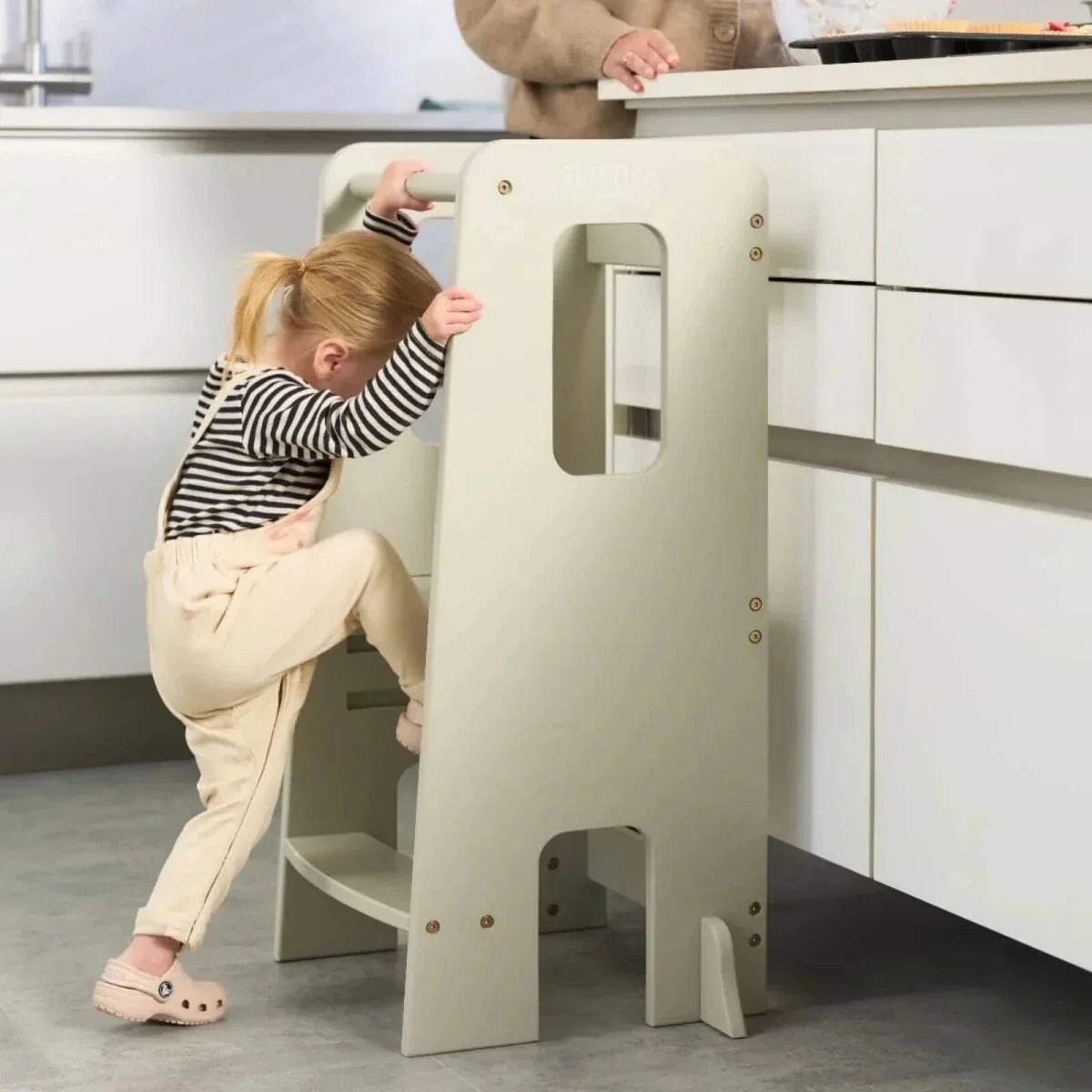 Tutti Bambini Helping Hands Montessori Toddler Learning Tower - Mushroom - image 8