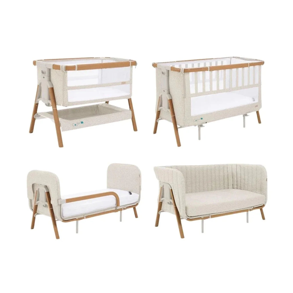 Tutti Bambini CoZee XL Complete Birth to 4+ Years Package - Scandinavian Walnut/Ecru - image 1