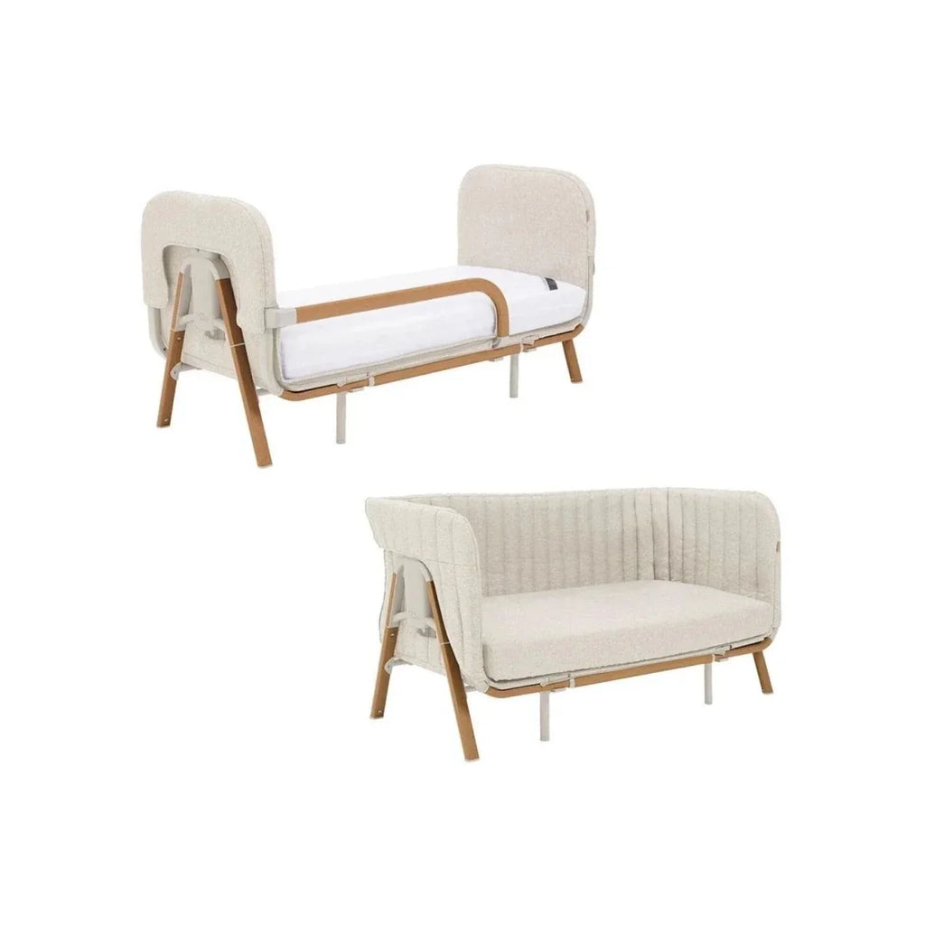 Tutti Bambini CoZee XL Complete Birth to 4+ Years Package - Scandinavian Walnut/Ecru - image 4