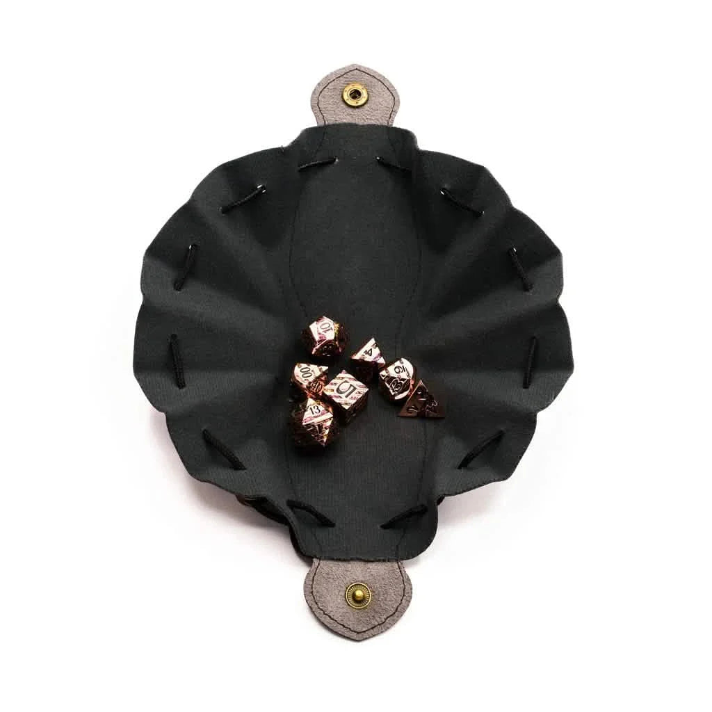 Vegan Leather Dice Bag and Tray