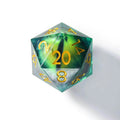 Eye of Envy | 50mm D20 | Oversized Resin Dice | Single Dice