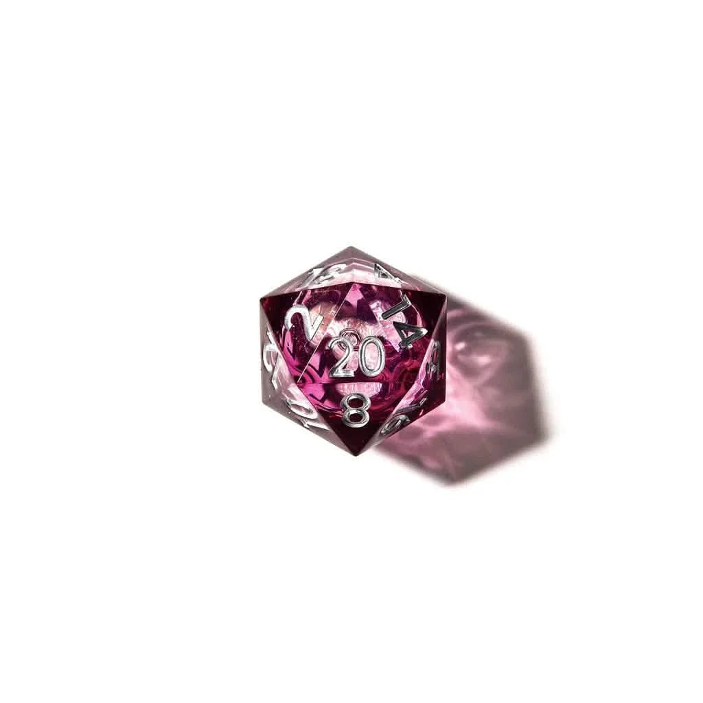 Moonbeam | Liquid Core Dice | Resin | 7 Piece Set