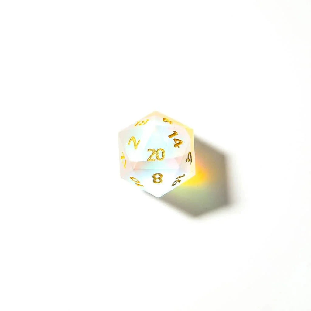 Chromatic Haze | Glass Dice | 7 Piece Set