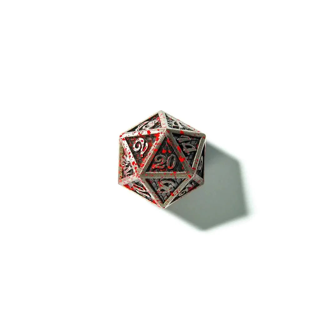 Wyrm's Wrath | Solid Metal Dice | 7 Piece Set