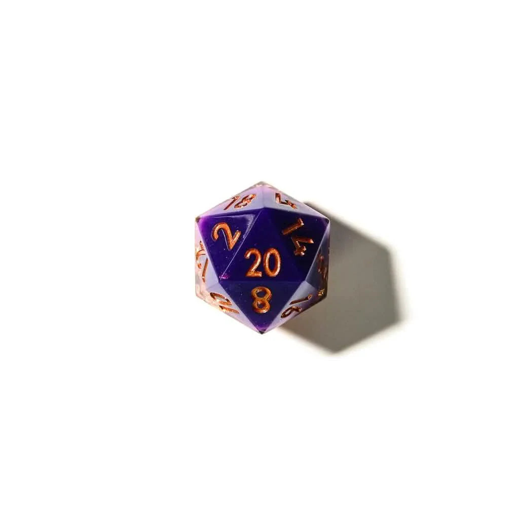 Royal Masquerade | Sharp Edge Dice | Resin | 7 Piece Set