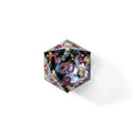 Celestial Shadow | 33mm D20 | Oversized Liquid Core Dice | Single Dice