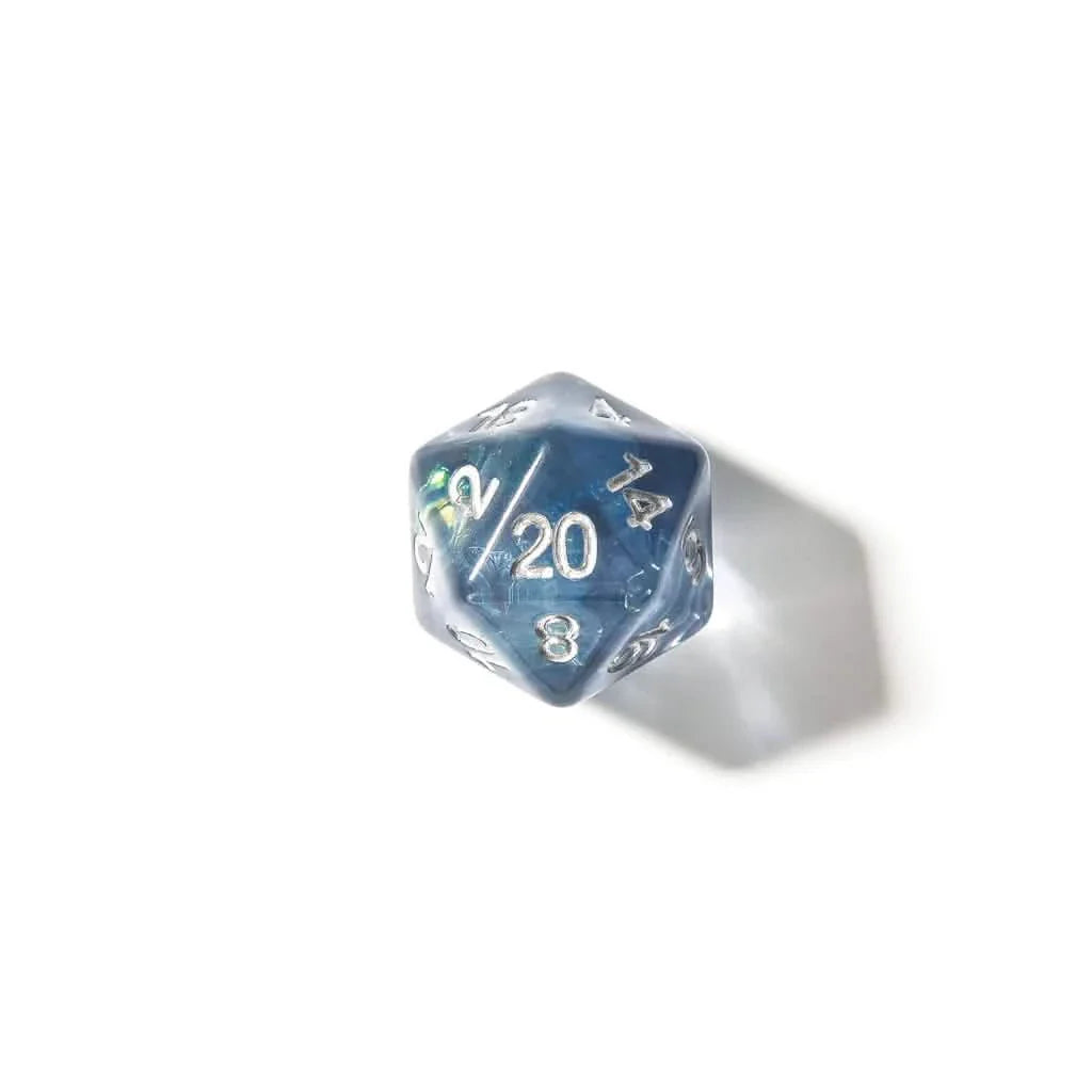 Spectral Chill | Soft Edge Dice | Resin | 7 Piece Set