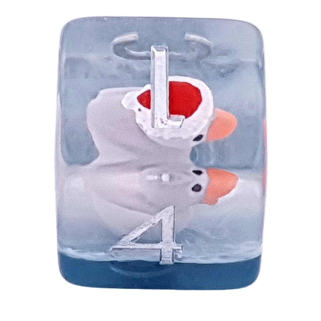 Santa Ducks | Soft Edge Dice | Resin | 7 Piece Set