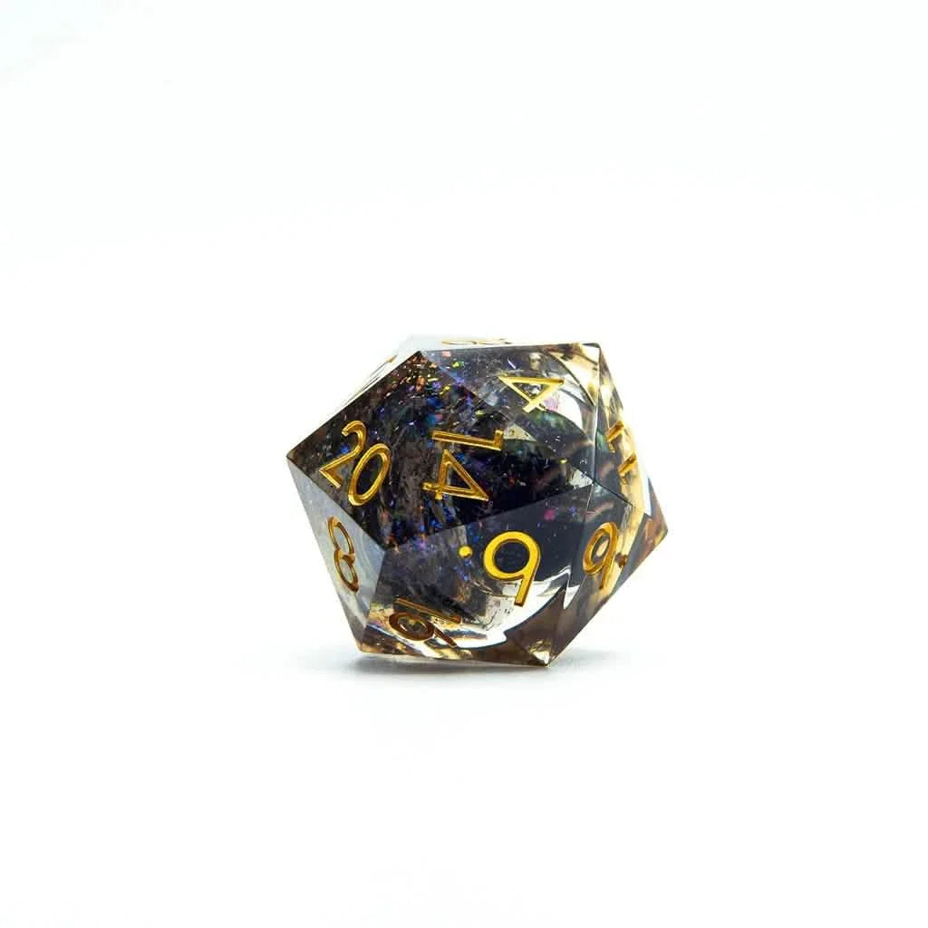Watcher's Ring | 33mm D20 | Oversized Liquid Core Dice | Single Dice