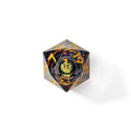 Watcher's Ring | 33mm D20 | Oversized Liquid Core Dice | Single Dice