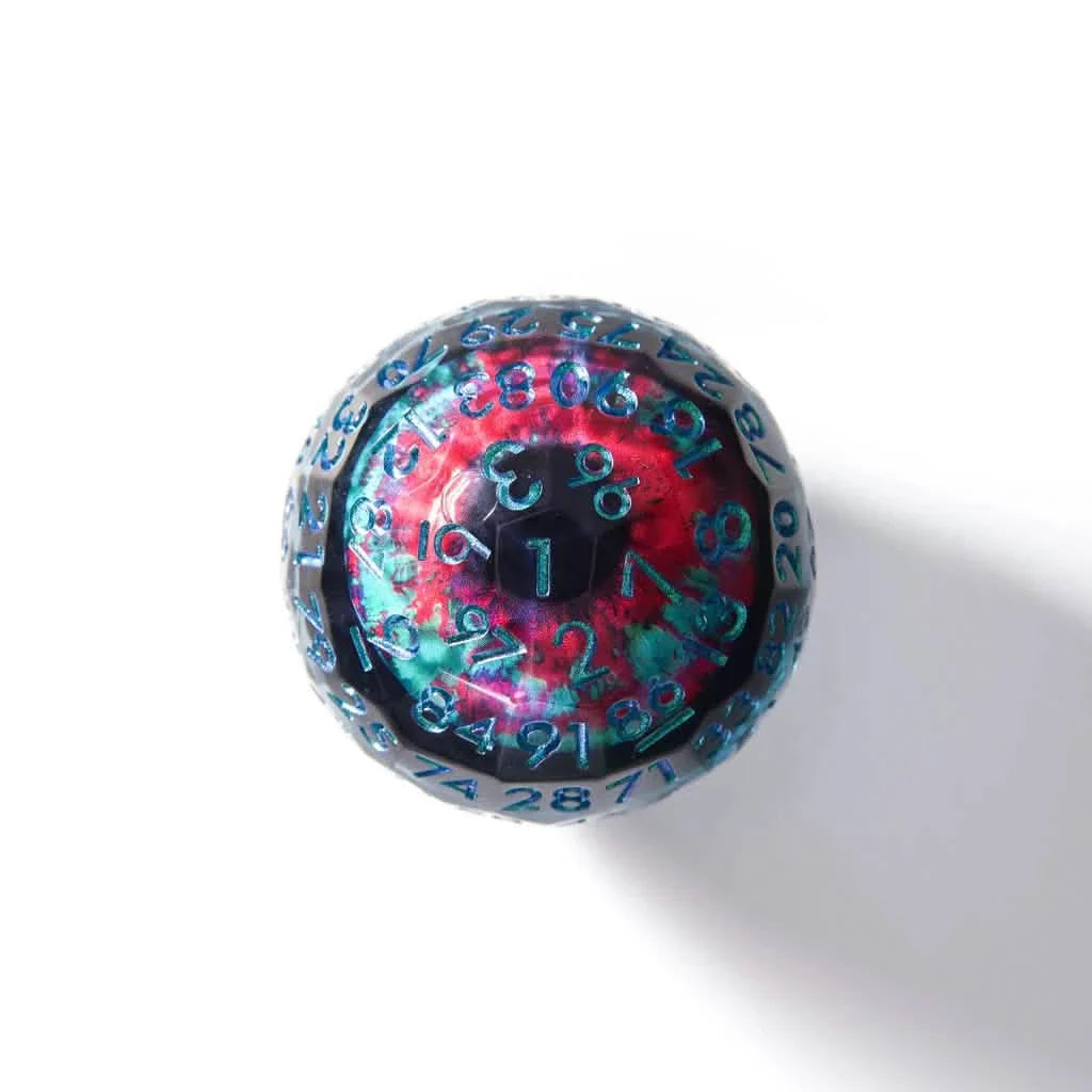 Orb of Eternity | 50mm D100 | Liquid Core | Single Dice