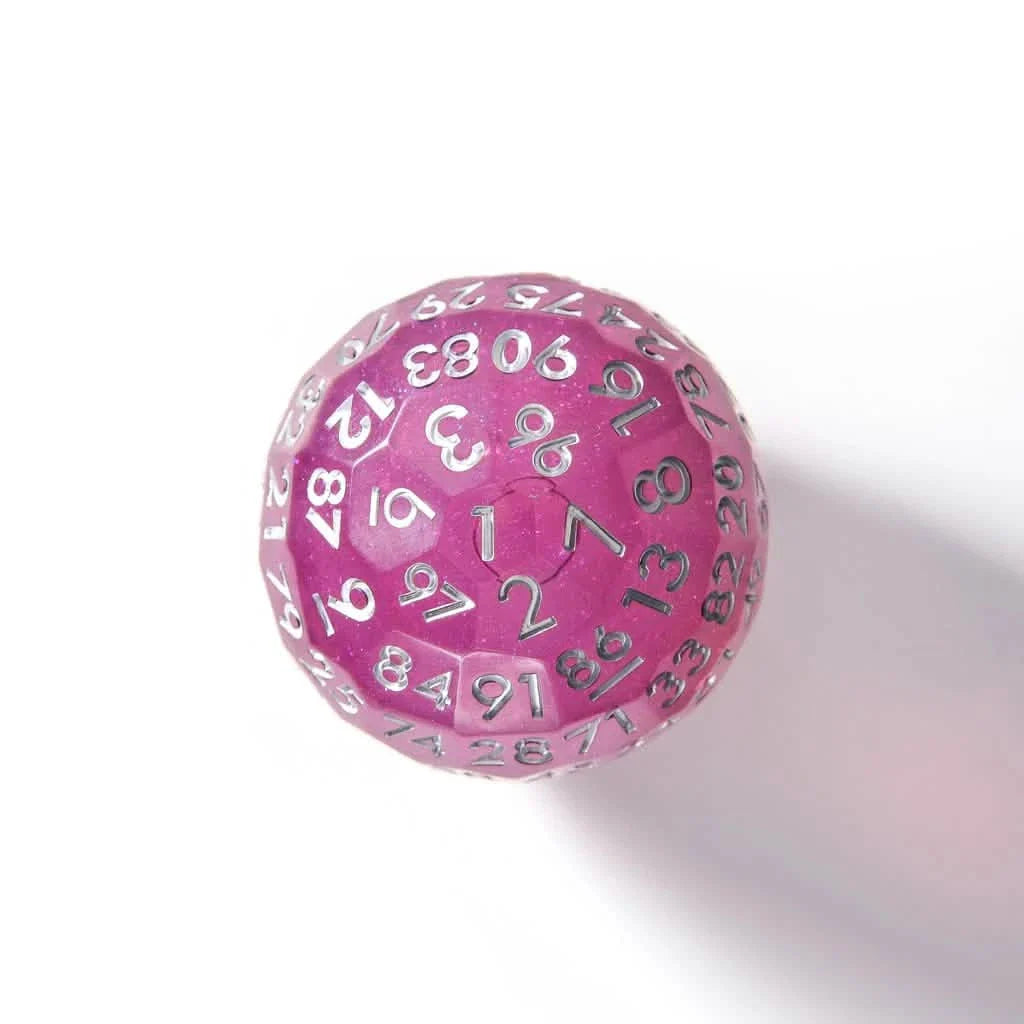 Moonbeam | 50mm D100 | Liquid Core | Single Dice