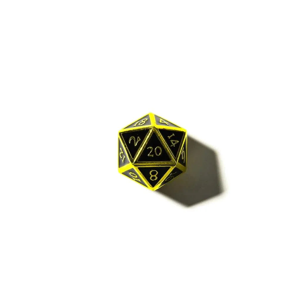 Corrupt Noble | Solid Metal Dice | 7 Piece Set
