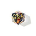 Eyes of Chaos | 33mm D20 | Oversized Liquid Core Dice | Single Dice