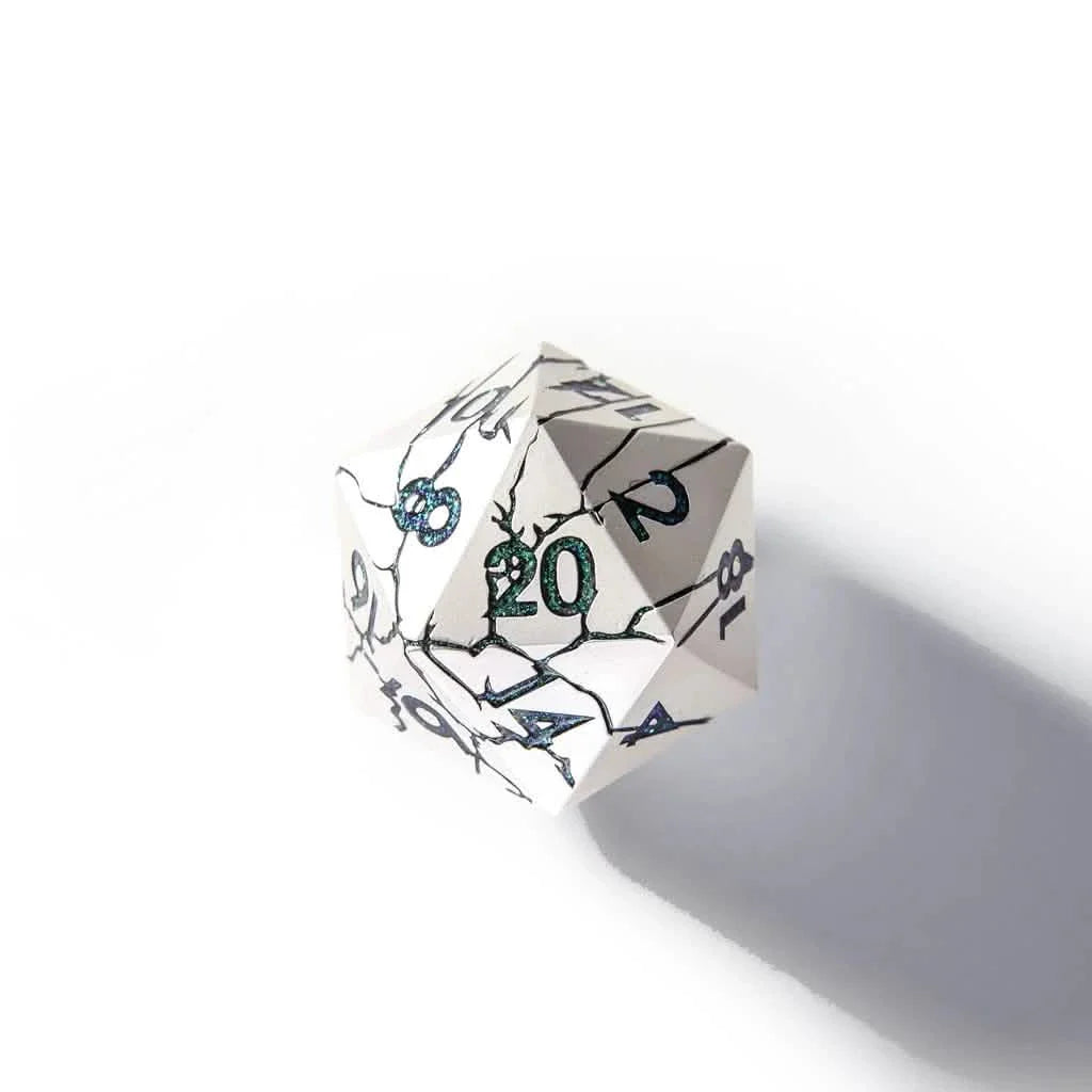 Druid's Vein | 33mm D20 | Oversized Resin Dice | Single Dice