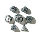 Ancient Arcane | Solid Metal Dice | 7 Piece Set